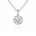 Layered Whale Tail Crystal Necklace