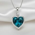 Timeless Love Heart Solitaire Necklace gallery image